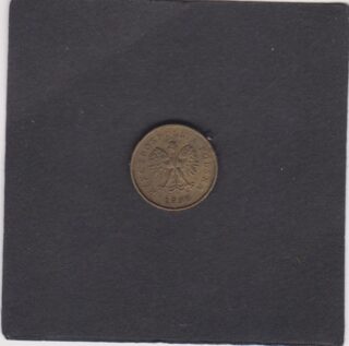 1998 - 1 Grosz - Aquila coronata con ali spiegate - Polonia
