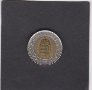 1998 - 100 Forint - Stemma d'Ungheria sormontato dalla Corona di San Stefano- Ungheria