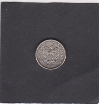 1998 - 20 Groszy - Aquila coronata ad ali spiegate - Polonia