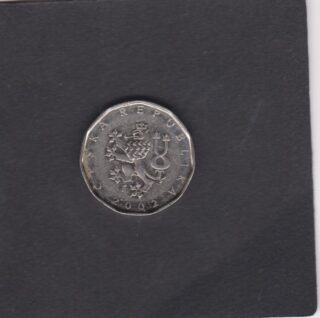 2002 - 2 Corone - Leone Rampante Simbolo della Repubblica Ceca