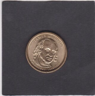 2007 - 1 Dollar - 4° Presidente James Madison - 1809  1817 - U.S.A.