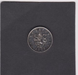 2009 - 1 Corona - Leone Rampante Simbolo della Repubblica Ceca - Repubblica Ceca