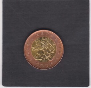 2009 - 50 corone - Leone Rampante Ceco - Repubblica Ceca