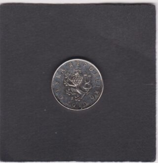 2010 - 1 Corona - Leone Rampante Simbolo della Repubblica Ceca - Repubblica Ceca