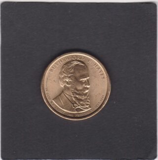 2011 - 1 Dollar - 19° Presidente  Rutherford B. Hayes  1877  1881- U.S.A.
