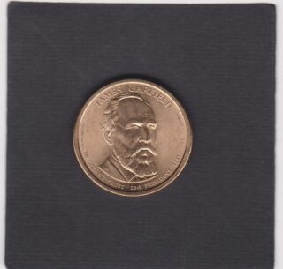 2011 - 1 Dollar - 20° Presidente James A. Garfield  1881  -  U.S.A.