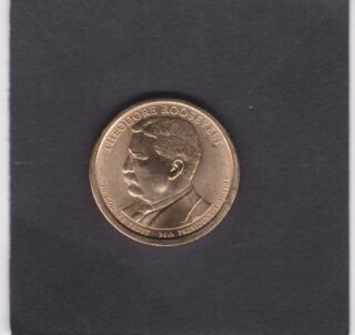 2013 - 1 Dollar - 26° Presidente  Theodore Roosevelt  1901  1909 - U.S.A.