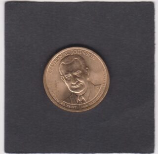 2015 - 1 Dollar - 36° Presidente  Lyndon B. Johnson  1963  1969 - U.S.A.
