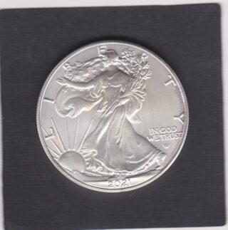 2021 - 1 Dollar -Walking Liberty and Eagle in volo - U.S.A.