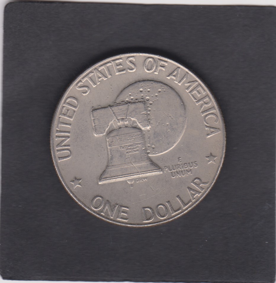 1776-1976 - 1 Dollar -34° Presidente degli Stati Uniti d'America Eisenhower 1890- 1969 - immagine 2